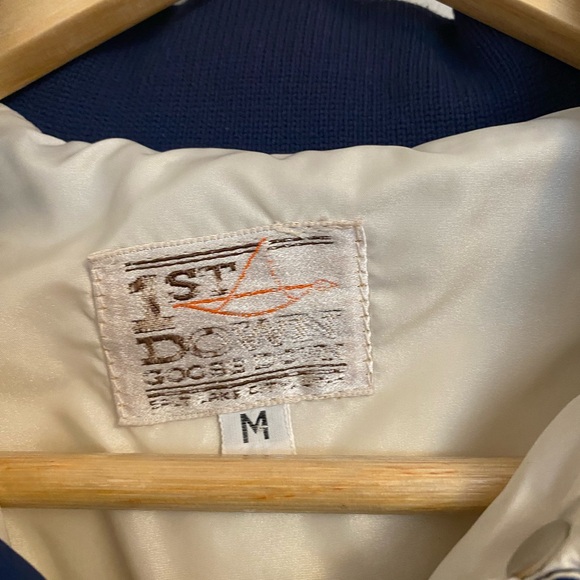 Vintage 1st Down goose down ski jacket with belt - Picture 2 of 6